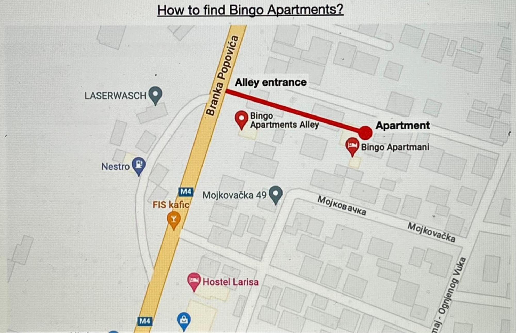 Bingo Apartments Banja Luka Eksteriør billede